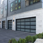 outside view of garage door
