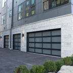 outside view of garage door