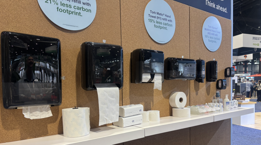 Hand paper towel dispensers National Restaurant Association Show